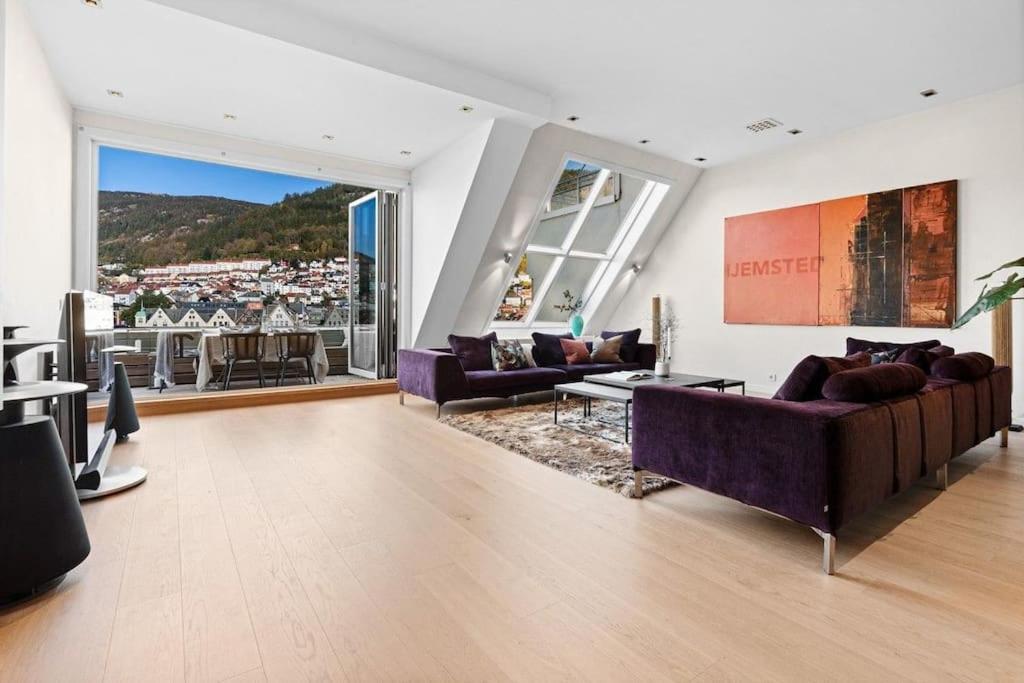 Exclusive Penthouse With Terrace Appartement Bergen